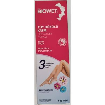 Biowet Hassas Cilt 100 ml Tüy Dökücü Krem