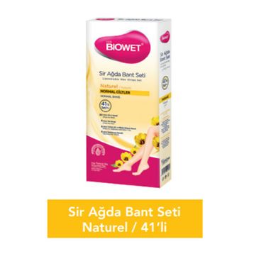 Biowet Natürel 41'li Sir Ağda Bant Seti