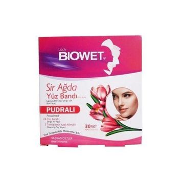 Biowet Pudralı 27'li Yüz Sir Ağda Bandı