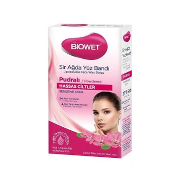 Biowet Pudralı 27'li Yüz Sir Ağda Bandı