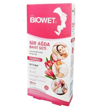 Biowet Pudralı 41'li Sir Ağda Bant Seti
