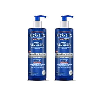 Bioxcin 2x500 ml Kepek ve Saç Dökülmesi İçin Şampuan