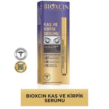 Bioxcin 3 ml Kolajen ve Hyaluronik Asit Kaş Kirpik Serumu