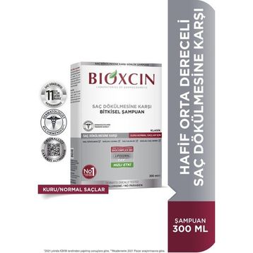 Bioxcin 300 ml Klasik Saçlar İçin Genesis Şampuan