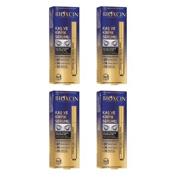 Bioxcin 4x3 ml Kolajen ve Hyaluronik Asit Kaş Kirpik Serumu