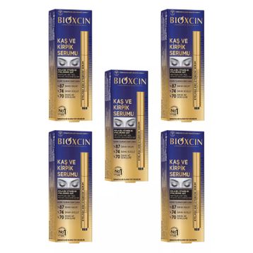 Bioxcin 5x3 ml Kolajen ve Hyaluronik Asit Kaş Kirpik Serumu