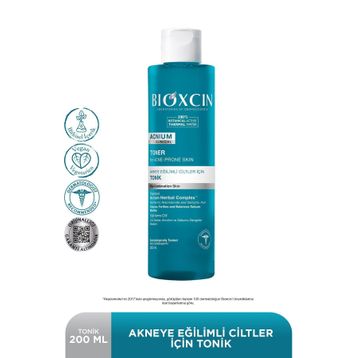 Bioxcin Acnium 200 ml Akneye Eğilimli Ciltler için Tonik