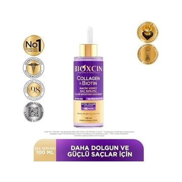 Bioxcin Collagen Biotin 100 ml Hacim Verici Saç Bakım Serumu