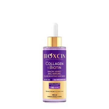 Bioxcin Collagen Biotin 2x100 ml Hacim Verici Saç Bakım Serumu