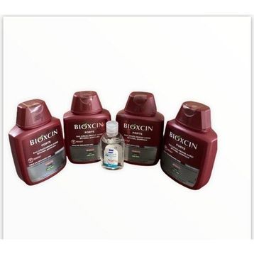 Bioxcin Forte 4x300 ml Şampuan + Anti Bakteriyel 4'lü El Jeli