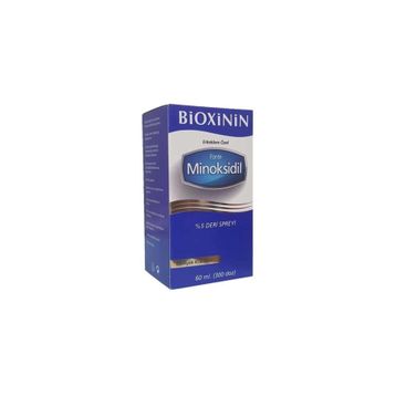 Bioxcin Forte 60 ml Minoksidil 5 Deri Spreyi
