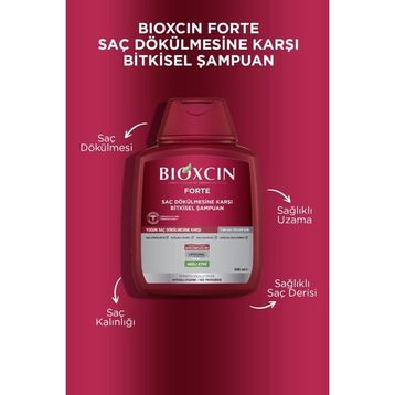 Bioxcin Forte Yoğun Saç Dökülmesine Karşı 4x300 ml Bitkisel Şampuan