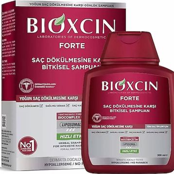 Bioxcin Forte Yoğun Saç Dökülmesine Karşı 4x300 ml Bitkisel Şampuan