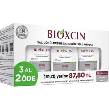 Bioxcin Genesis 3'lü Paket 3 Al 2 Öde Kuru Normal Saçlar İçin Şampuan