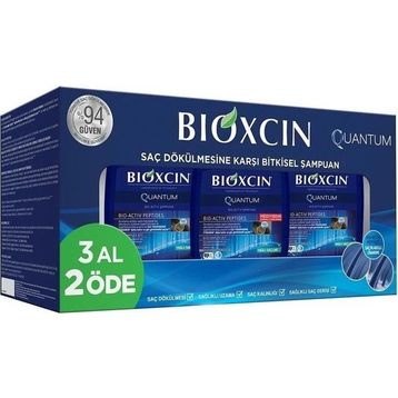 Bioxcin Quantum 3x300 ml İnce Telli Saçlar İçin Şampuan