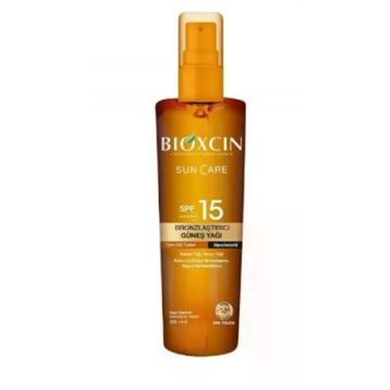 Bioxcin Sun Care 200 ml SPF15 Tüm Ciltler İçin Bronzlaştırıcı Güneş Yağı