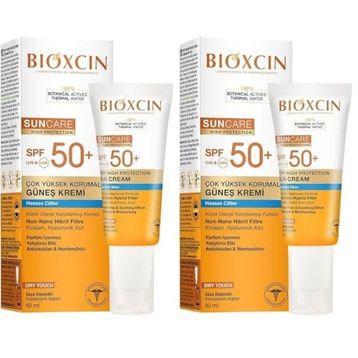 Bioxcin Sun Care Hassas Ciltler SPF50 2x50 ml Çok Yüksek Korumalı Güneş Kremi