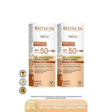 Bioxcin Sun Care Lekeye Eğilimli Ciltler SPF50 2x50 ml Güneş Kremi