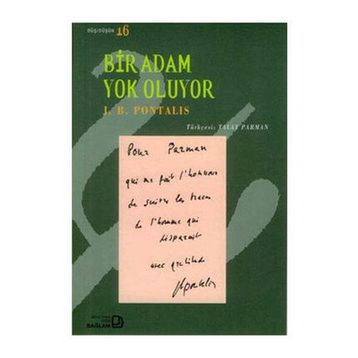 Bir Adam Yok Oluyor - J. B. Pontalis