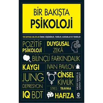 Bir Bakışta Psikoloji (Ciltli)