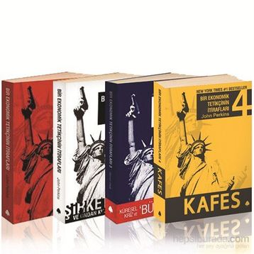 Bir Ekonomik Tetikçinin İtirafları Özel Set 4 Kitap - Sevan Nişanyan - Sevan Nişanyan