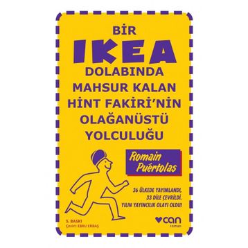 Bir İkea Dolabında Mahsur Kalan Hint Fakiri’nin Olağanüstü Yolculuğu - Romain Puertolas