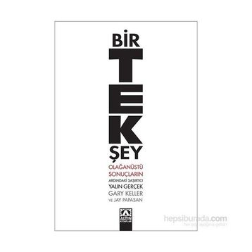 Bir Tek Şey - Jay Papasan Gary Keller