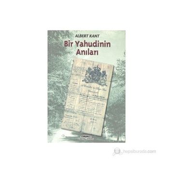 BIR YAHUDININ ANILARI - GENEL