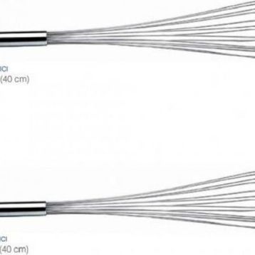 Biradlı 40 cm Çelik Çırpıcı