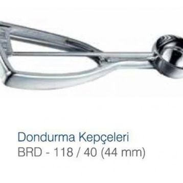 Biradlı 44 mm Makaslı Dondurma Kepçesi