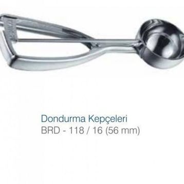 Biradlı 56 mm Makaslı Dondurma Kepçesi