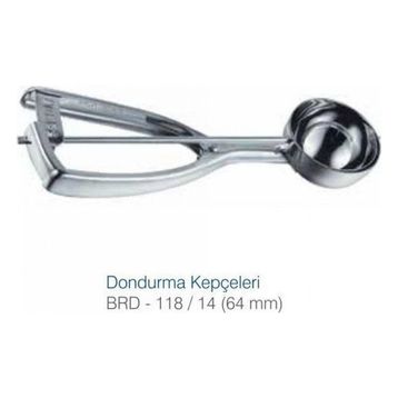 Biradlı 64 mm Makaslı Dondurma Kepçesi