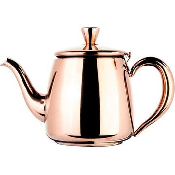 Biradlı Altın 550 ml Çelik Kahve ve Çay Potu