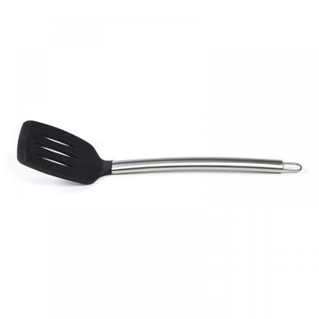 Biradlı BRD 0426 A B Siyah 35 cm Silikon Spatula