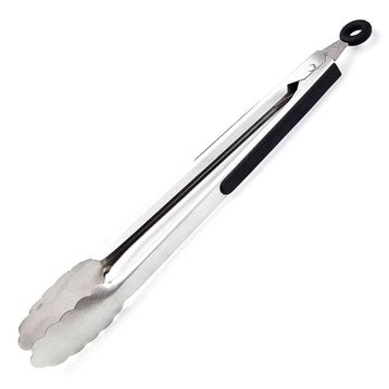 Biradlı Çelik 33 cm Barbekü Maşası