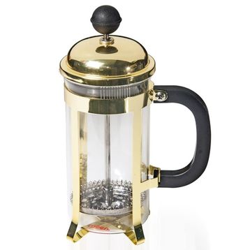 Biradlı GRV-D5 Altın 350 cc Lüks French Press