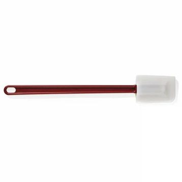 Biradlı Kırmızı 38 cm Silikon Yanmaz Spatula