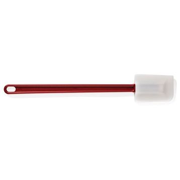 Biradlı Kırmızı 38 cm Silikon Yanmaz Spatula