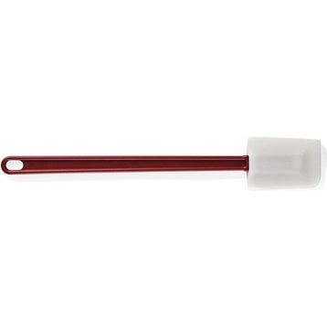 Biradlı Kırmızı 38 cm Silikon Yanmaz Spatula