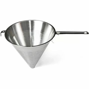 Biradlı Paslanmaz 20 cm Çin Külahı