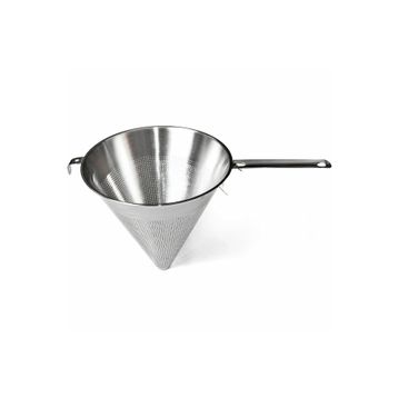 Biradlı Paslanmaz 20 cm Çin Külahı