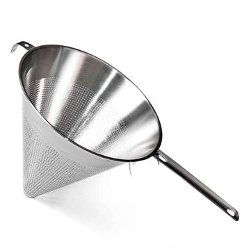 Biradlı Paslanmaz 23 cm Çin Külahı
