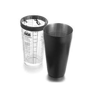 Biradlı Siyah Boston Shaker