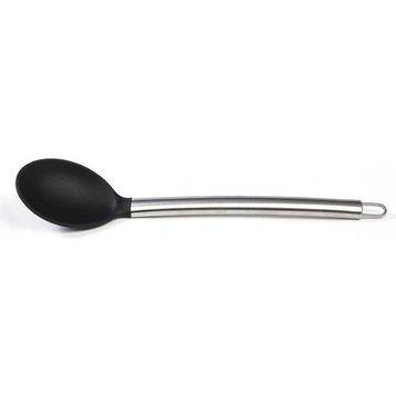 Biradlı Siyah Kırmızı 35 cm Silikon Spatula
