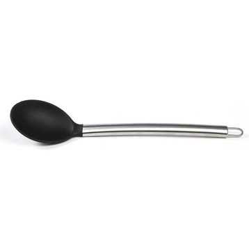 Biradlı Siyah Kırmızı 35 cm Silikon Spatula