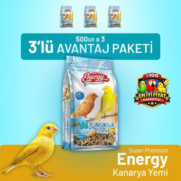 Bird Food Energy 3x500 gr Kanarya Yemi