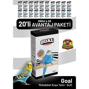 Bird Food Energy Goal Bjk 20x250 gr Muhabbet Kuşu Yemi