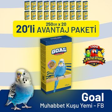 Bird Food Energy Goal Fb 20x250 gr Muhabbet Kuşu Yemi