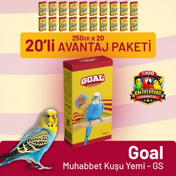 Bird Food Energy Goal Gs 20x250 gr Muhabbet Kuşu Yemi