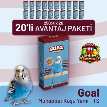 Bird Food Energy Goal Ts 20x250 gr Muhabbet Kuşu Yemi
